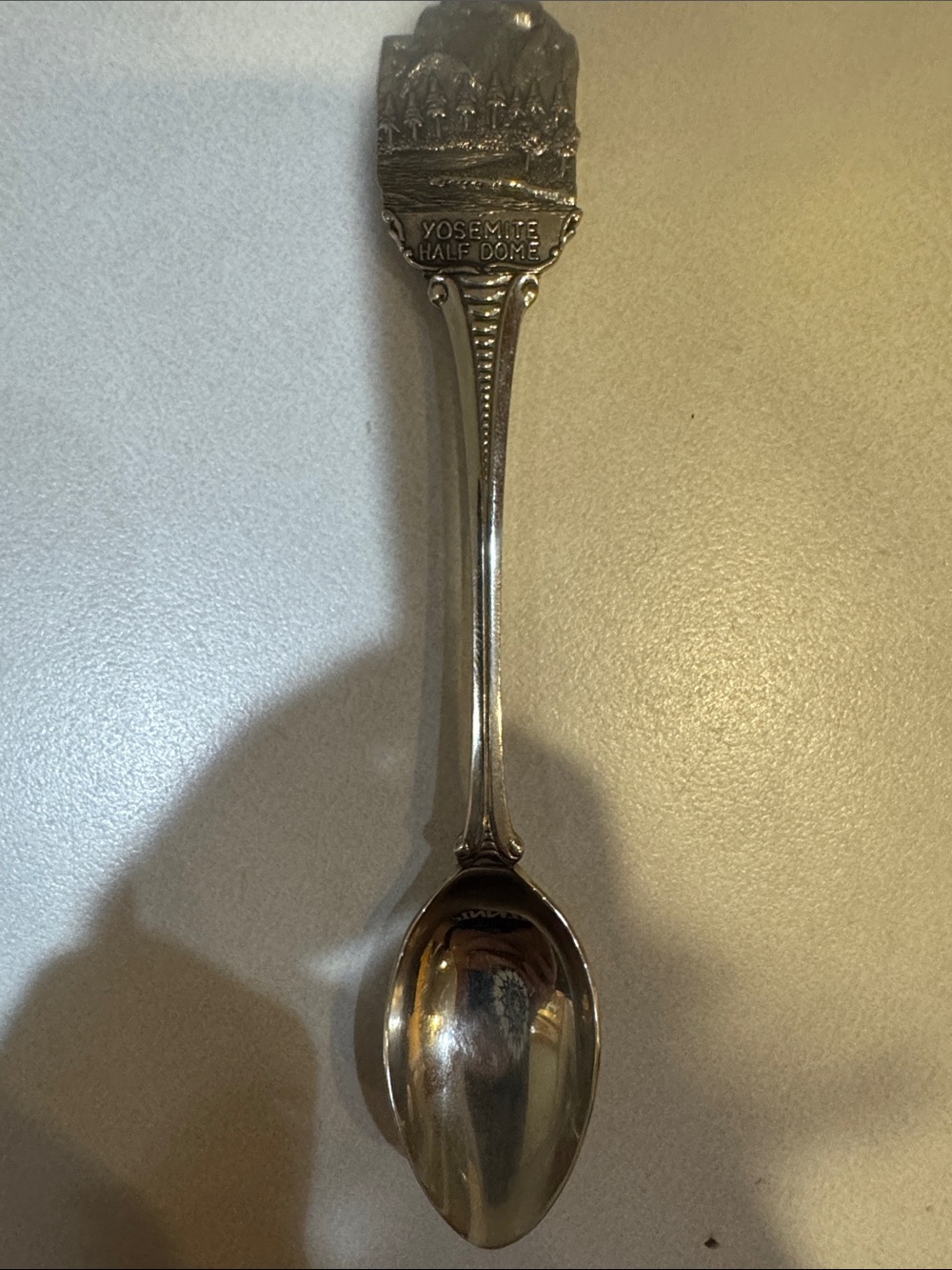 Yosemite Half Dome Silver Collectible Spoon - Silver Tone